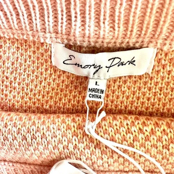 Emory Park Dolls Kill Size LARGE Knit Floral Sweater Mini Skirt Hippie Disco - Picture 7 of 11